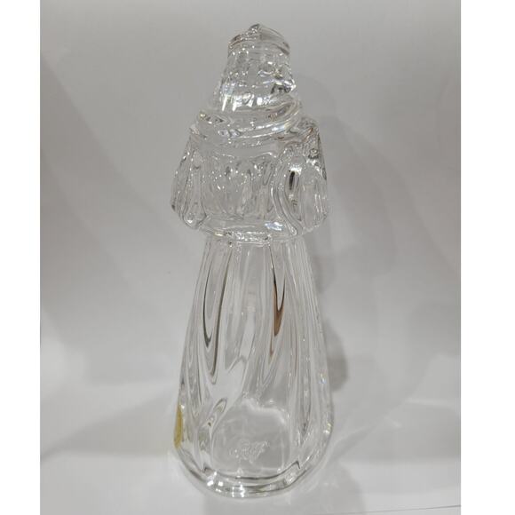 Vintage Princess House 24% Lead Crystal King Gaspar Christmas‎ Nativity PH Stamp - Picture 9 of 12